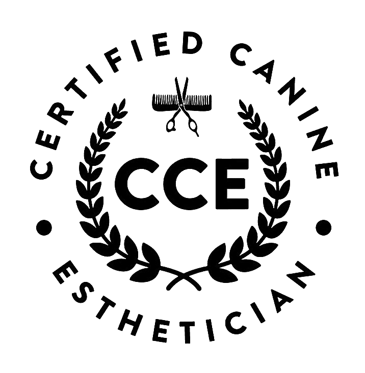 Certified Canine Esthetician badge — The Luxe Pet Spa NJ